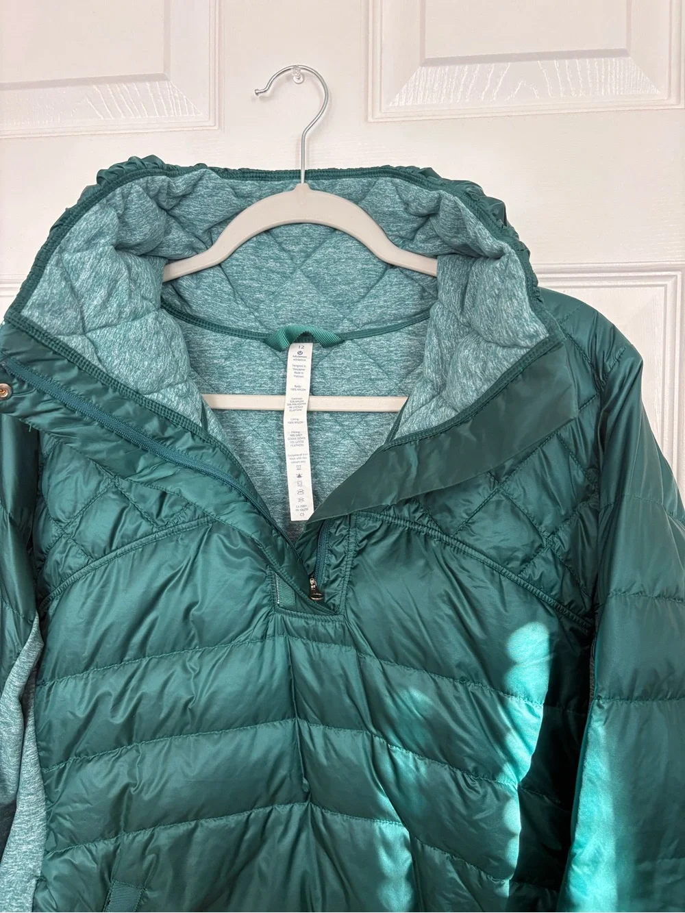 lululemon athletica Teal Quilted Jacket
